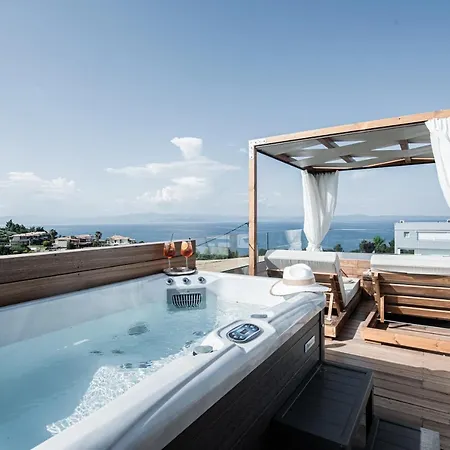 King's & Queen's - With Private Pool Afytos